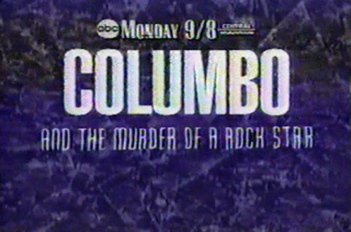 Columbo Murder Of Rock Star GIF