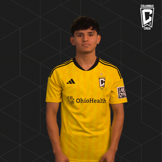 Columbus Crew Heart Hand Gesture GIF