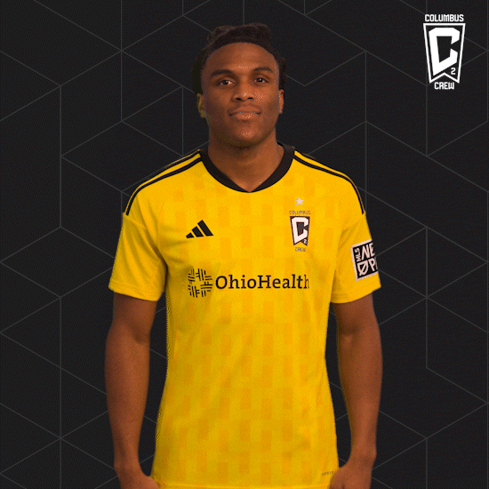 Columbus Crew Team Shoulder Brush GIF