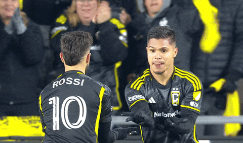 Columbus Crew Weird Dance Tongue Out GIF