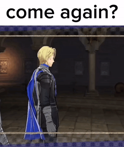 Come Again Blonde Hair Man GIF