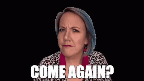 Come Again Woman With Long Earrings GIF