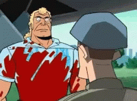 Come And Take It Brock Samson Animation GIF