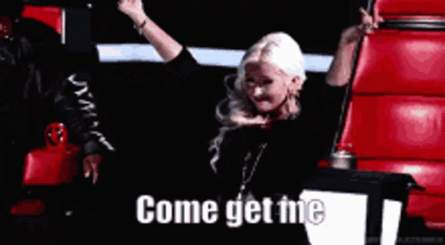Come And Take It Christina Aguilera GIF