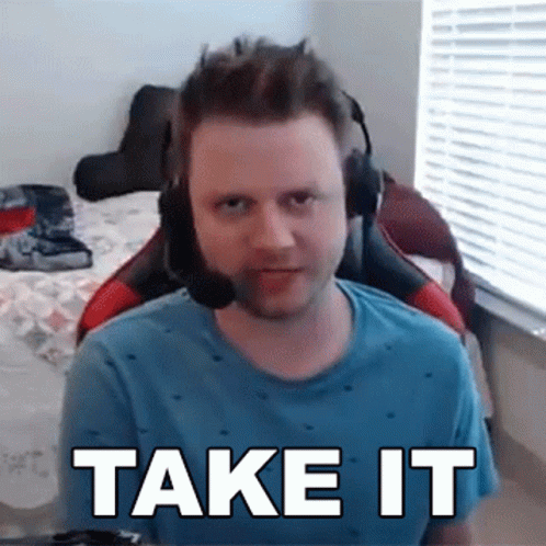 Come And Take It Gamer Ryan Bailey GIF