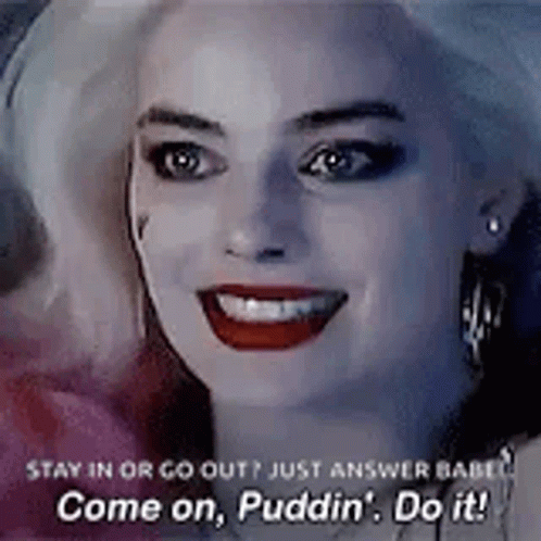 Come And Take It Harley Quin Suicide Squad GIF