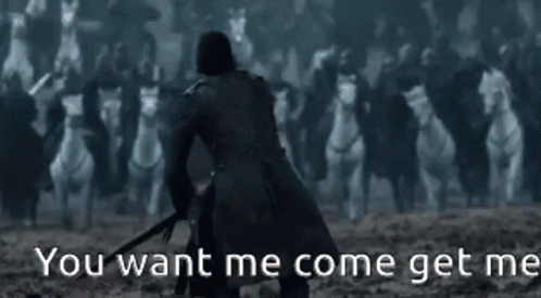 Come And Take It Jon Snow Got GIF