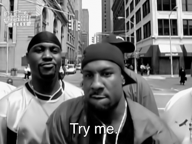 Come And Take It Rapper Shadow Boxing GIF