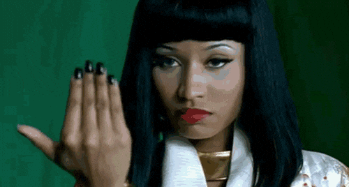 Come At Me Nicki Minaj GIF