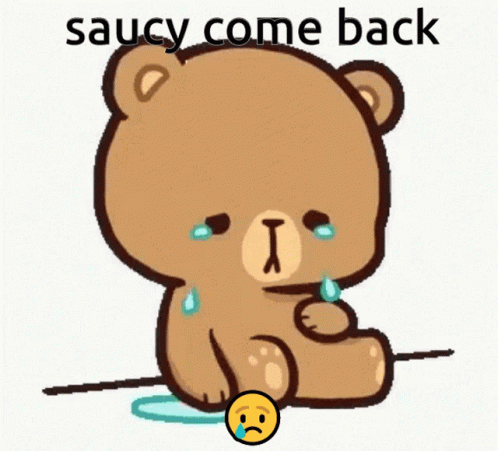 Come Back Mocha Bear Crying Sad GIF