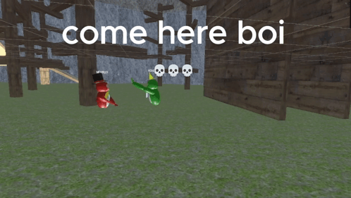 Come Here Boi Video Game Screenshot