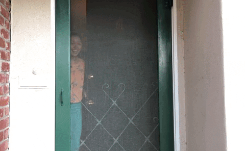 Come Inside The House Open Door GIF