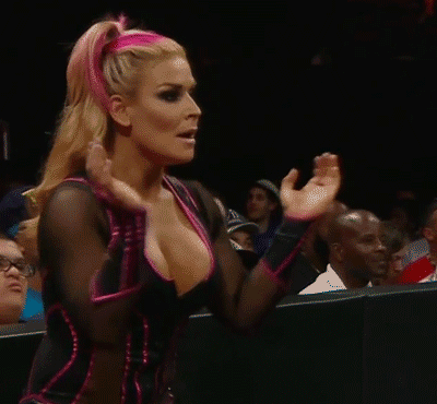Come On Clap Wwe Natalya GIF