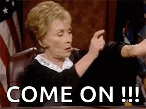 Come On Down Judge Judy Time GIF