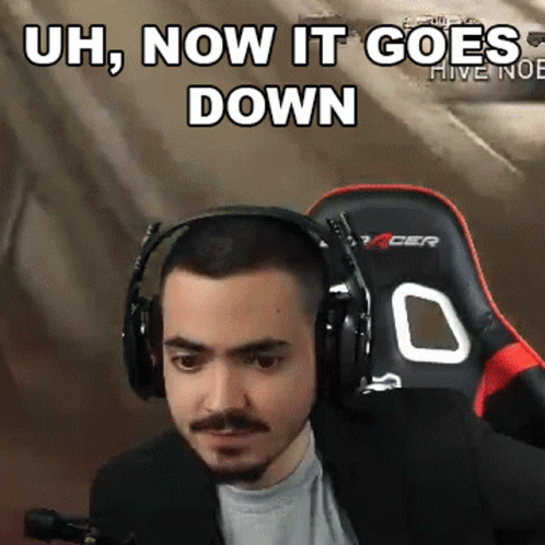 Come On Down Gamer Youtber Intense Eyes GIF