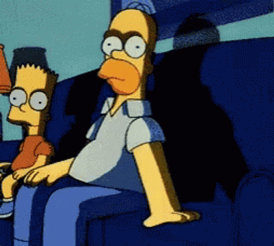 Come On Down Homer Simpson Tempting GIF