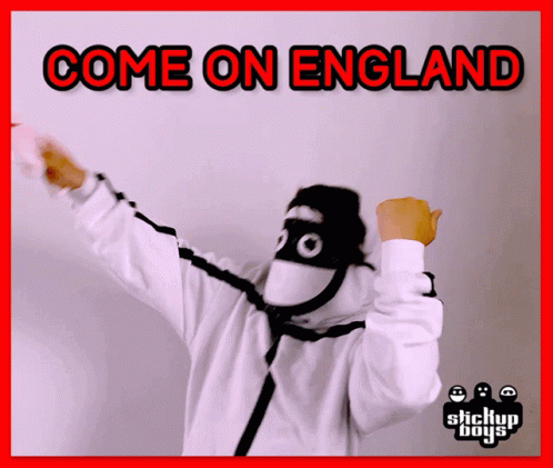 Come On England Stickup Boys GIF