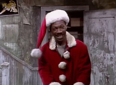 Come Santa Claus Eddie Murphy GIF
