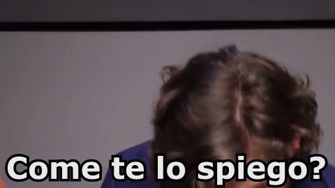 Come Te Lo Spiego Person Head Close Up GIF