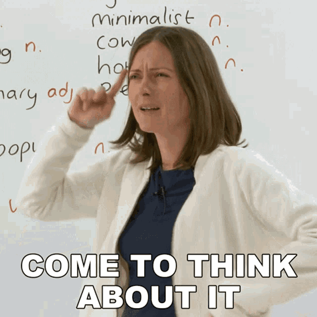 Come To Think About It Jade Gif GIF