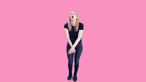 Comedian Iliza Shlesinger Thank You And Bow GIF