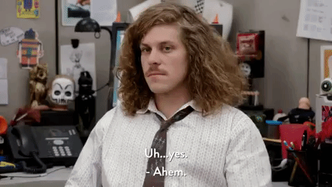 Comedy Central Workaholics Ahem GIF