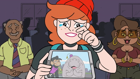 Comedy Infinity Train Happy Crying GIF
