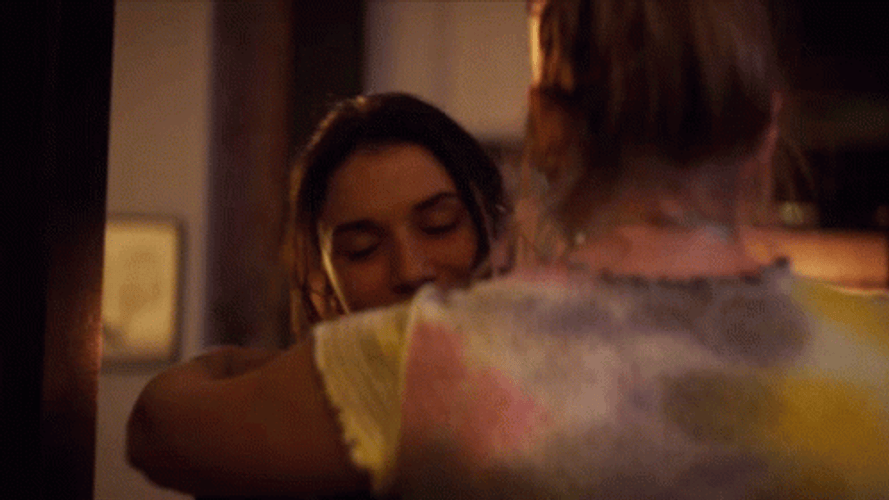 Comfort Hugs Of Becky Grace And Caroline Currey GIF