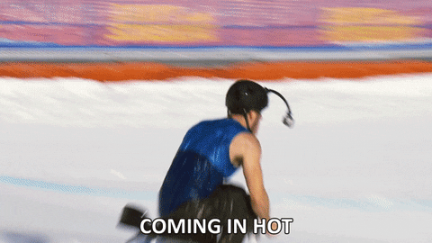 Coming In Hot Snowboarding GIF