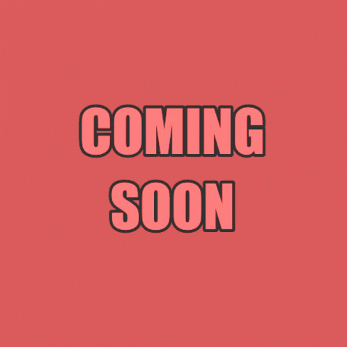 Coming Soon Flickering Changing Hue Art GIF