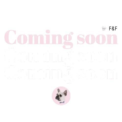 Coming Soon Sign With Dog Image