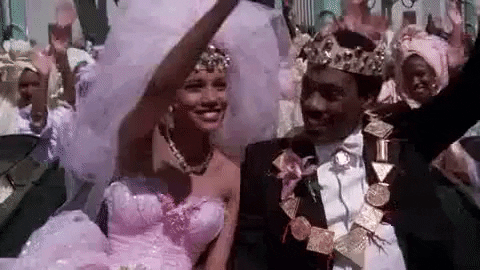 Coming To America Wedding Parade GIF