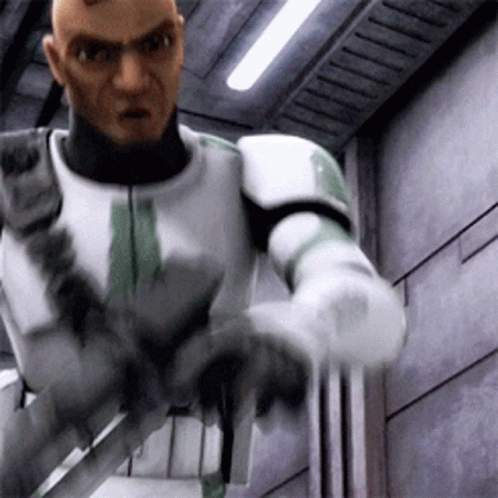 Commander Gree On Clone Wars GIF