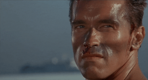 Commando Arnold Schwarzenegger No Chance GIF