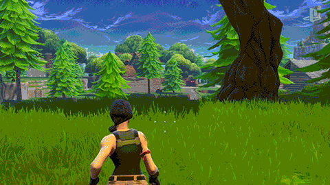 Commando Fortnite Battle Royale Video Game GIF