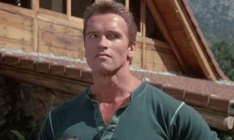 Commando John Matrix Arnold Schwarzenegger GIF