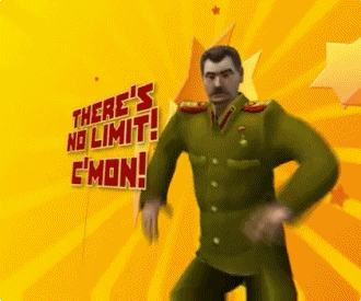 Communism No Limits Stalin Vs. Martians GIF