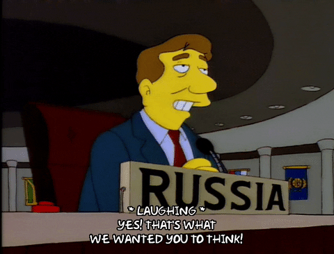 Communism Soviet Union Russia Simpsons GIF