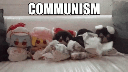 Communism Stuff Toys Fumo Touhou Burger GIF