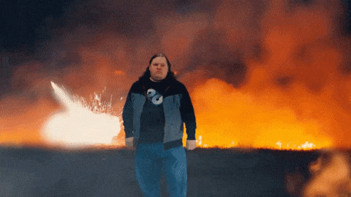 Community Walking Through Fire GIF