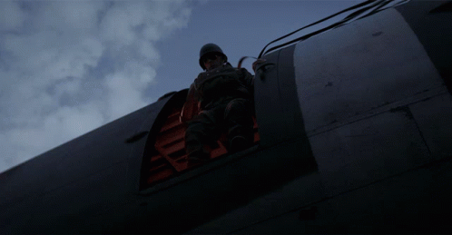 Company Of Heroes 2 Helicopter Jump GIF