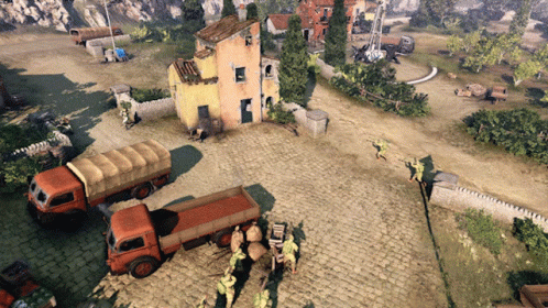 Company Of Heroes 2 Shoot Out GIF