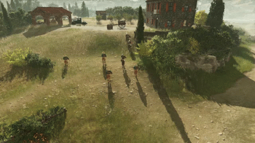 Company Of Heroes 2 Soldier Run GIF