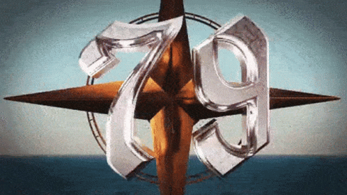 Compass with 79 in Center