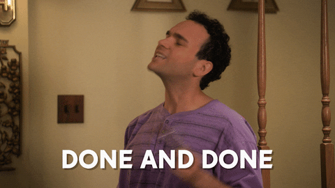 Completed The Goldbergs Barry GIF