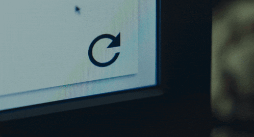 Computer Screen Circle With Arrow Pointing to Center