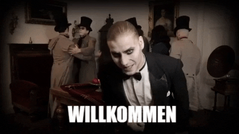 Comte Caspar Vampire Butler GIF