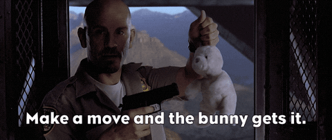 Con Air Bunny Hostage GIF
