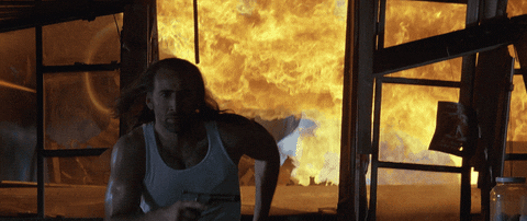 Con Air Escaped From Fire GIF
