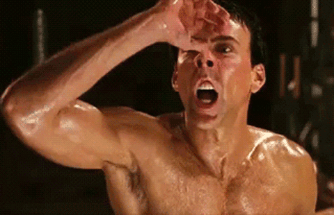 Con Air Star Being Wacky GIF